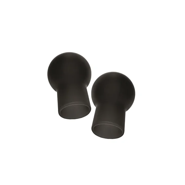 Nipple Play Silicone Advanced Nipple Suckers - Black