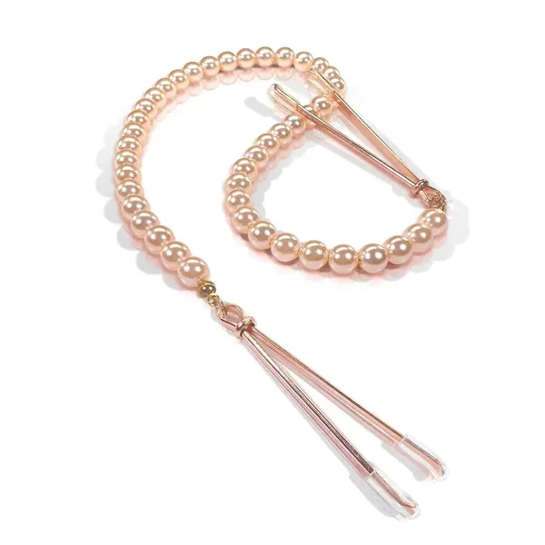 Nixie Adjustable Tweezer Nipple Clamps With Pearls