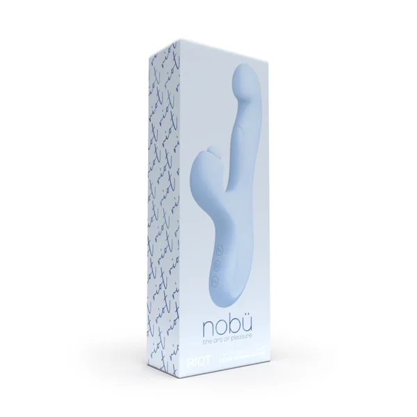 Nobü Essentials – Riot Punching & Tapping Dual Vibe – Light Blue
