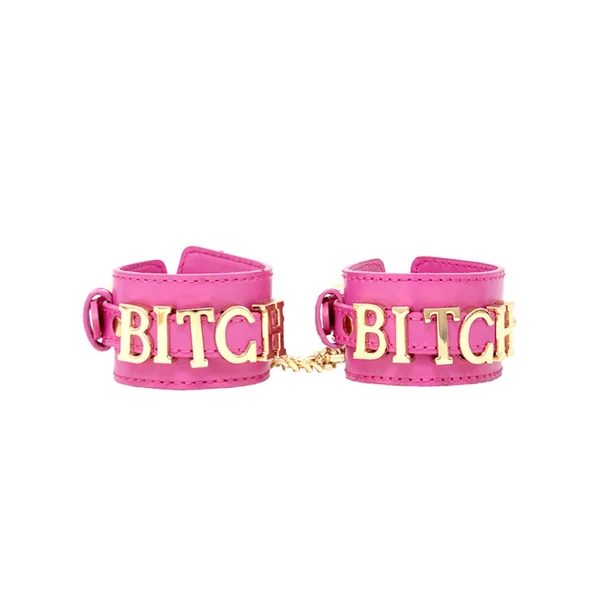 Nobü Fetish – HC9 Bitch Cuffs – Pink