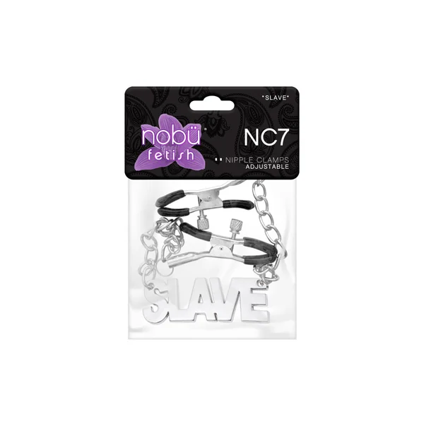 Nobü Fetish – NC7 Nipple Clamps Adjustable – Slave