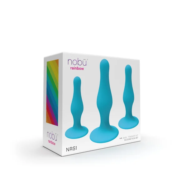 Nobü Rainbow – NRS1 Silicone Plug Set – Blue