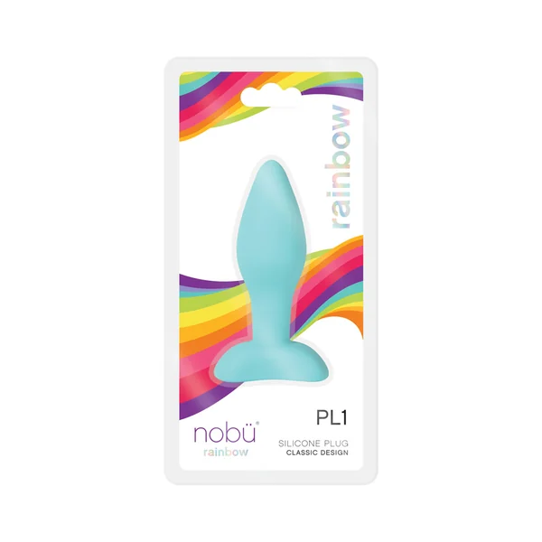 Nobü Rainbow – PL1 Silicone Plug – Turquoise