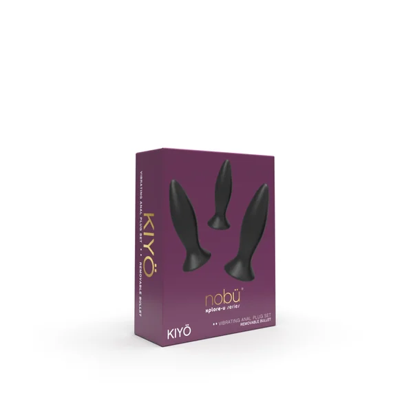 Nobü Xplore-U – Kiyö Silicone Plug Set – Black