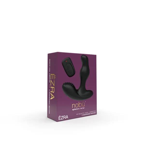 Nobü Xplore-U – Ëzra Anal Vibrator – Black