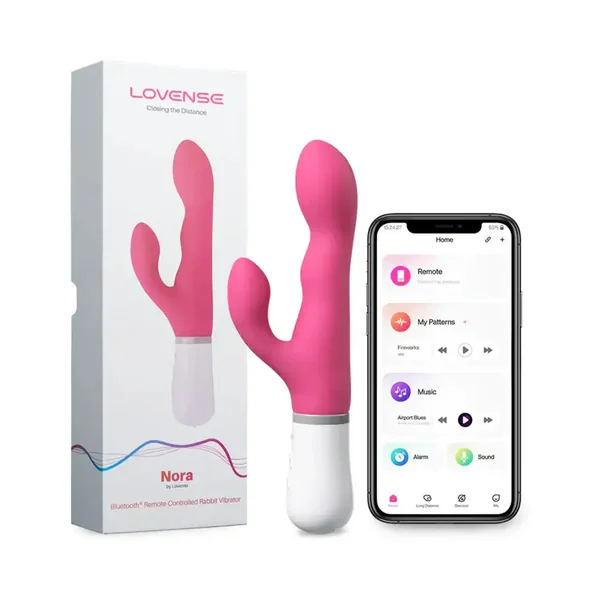 Nora Bluetooth Remote Long-Distance Rabbit Vibrator