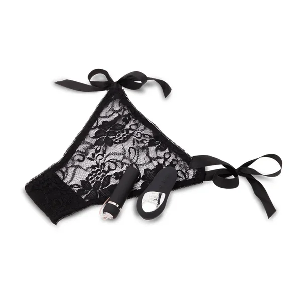 Nu Sensuelle Pleasure Panty 15 Function Bullet Black