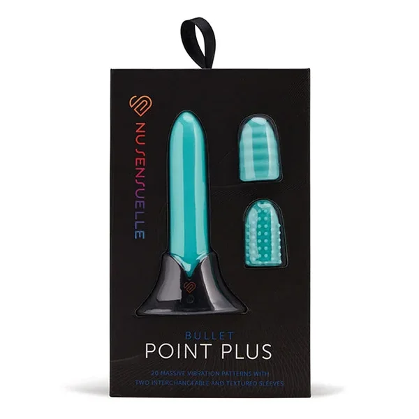 Nu Sensuelle Point Plus Rechargeable Bullet – Tiffany Blue