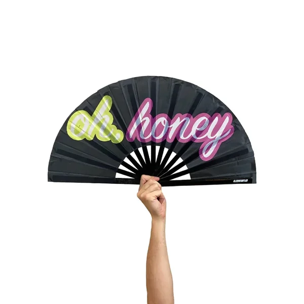 Oh, Honey Pride Hand Fan – Wooden