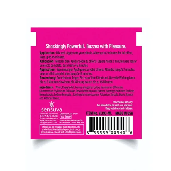 ON Original Arousal Gel – 6 ml Single Use Packet