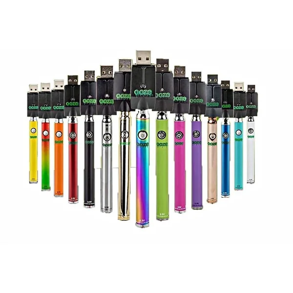 Ooze Slim Pen Adjustable Voltage W/Charger Mellow Yellow