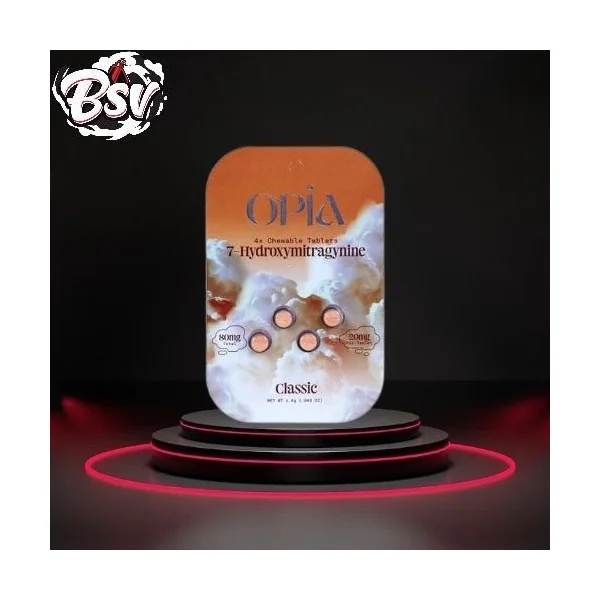 Opia 4ct 7-Hydroxymitragynine 20mg Tablets Classic