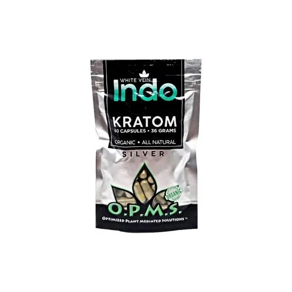 OPMS 60 Capsules 36 Grams White Vein Indo