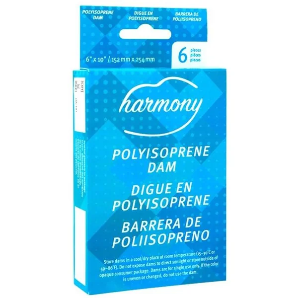 Oral Condom - Harmony - Polyisoprene Dam