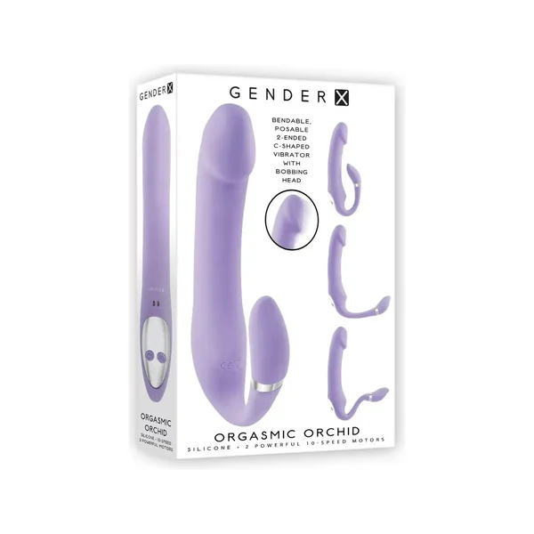 Orgasmic Orchid Vibrator by Gender X