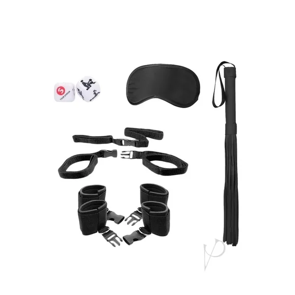 Ouch, Bed Post Bindings Restraint Bondage Kits Black