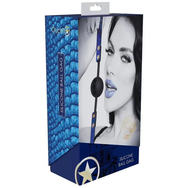 Ouch Florence Collection Silicone Ball Gag by Shots