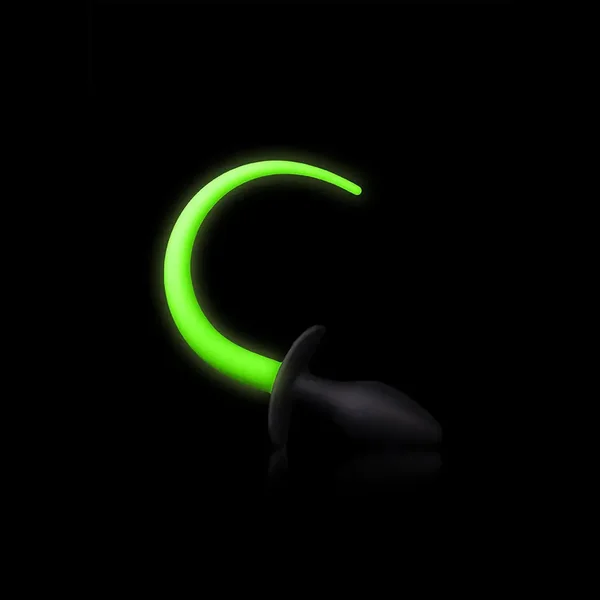 Ouch! Glow in the Dark Puppy Tail Plug