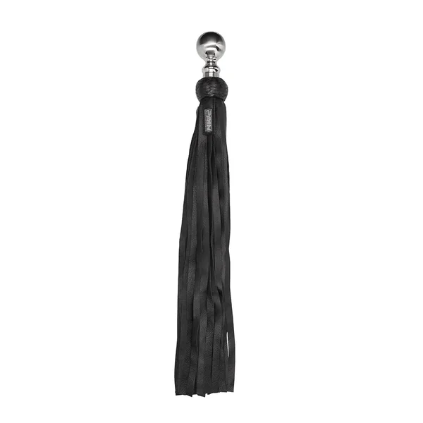 Ouch! Heavy Metal ball Flogger Leather: Calf Softy Leather