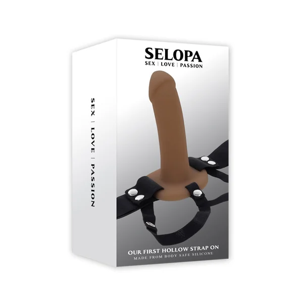 Our First Hollow Strap on - Dark