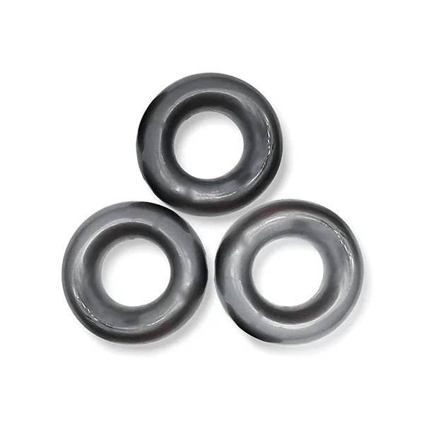 Oxballs Fat Willy 3 Pack Jumbo Cock Rings – Steel