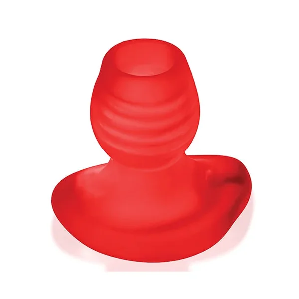 Oxballs Glowhole 2 Hollow Buttplug w/LED Insert Large – Red Morph