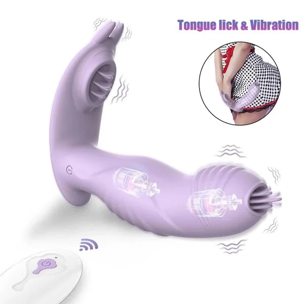 PASSION PULSE ADULT 3-in-1 Dildo Rabbit Wireless Remote Vibrator
