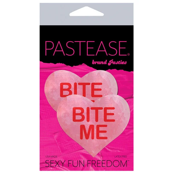Pastease Premium Bite Me Heart - Pink-red O-s