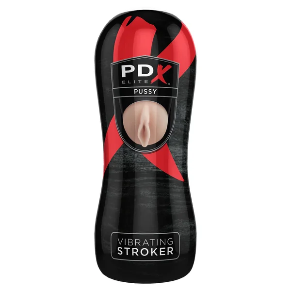 PDX Elite Vibrating Pussy Stroker