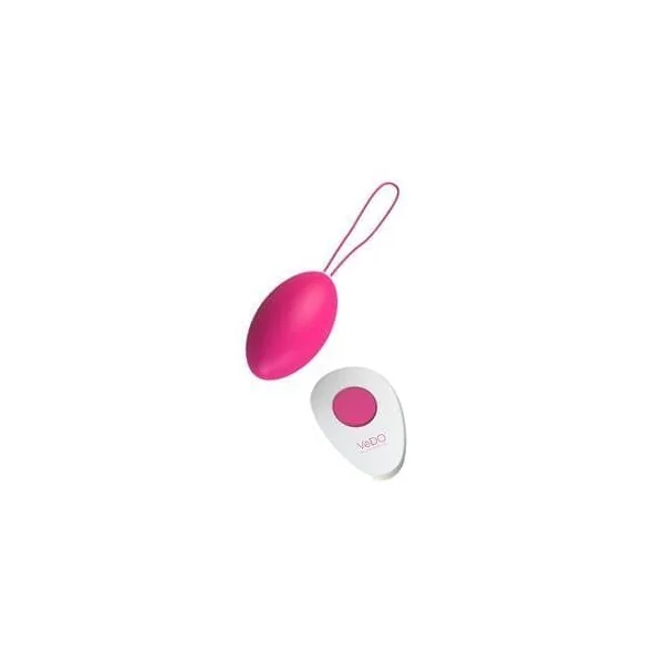 Peach Vibrating Egg - Foxy Pink