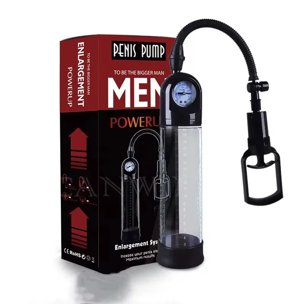 Penis Enlargement Pump (Pressure Gauge) -#003