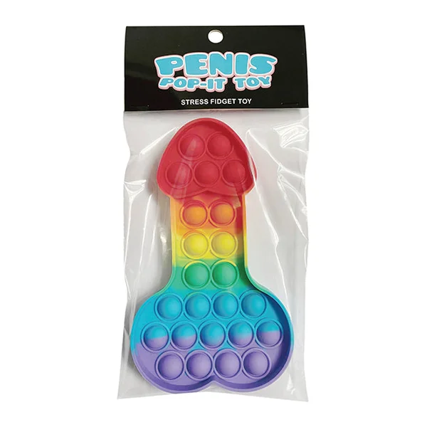 Penis Pop It Fidget Toy - Multi Color
