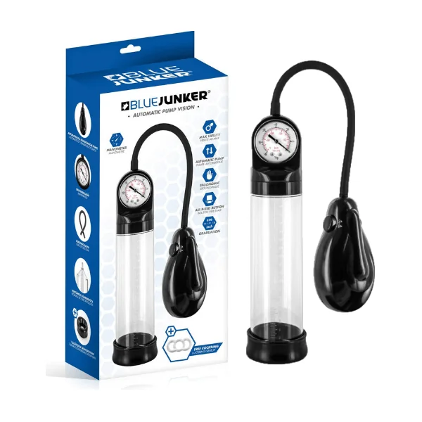 Penis Pump - Blue Junker - Automatic Pump Vision