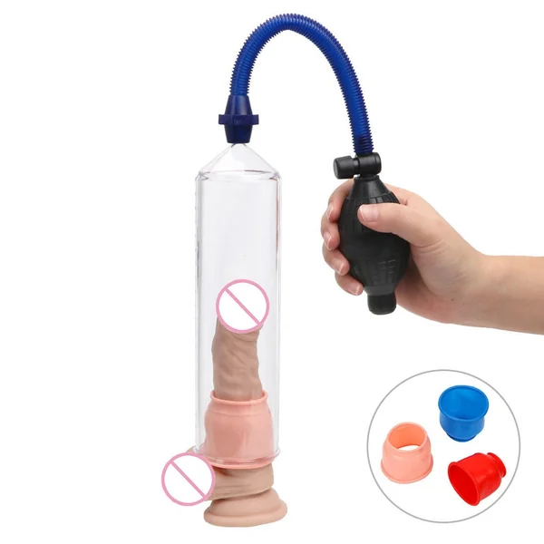 Penis Pump Vacuum Pump Penis Enlargement Extender Male Masturbation Sex Toys for Men Delayed Ejaculation