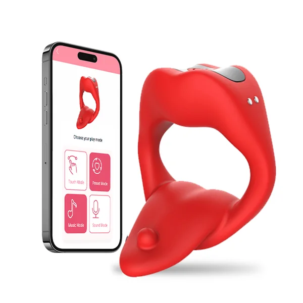 Penis Ring Tongue Design with 9 Vibration Modes