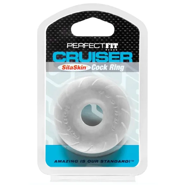 Perfect Fit SilaSkin Cruiser Ring – Opaque White