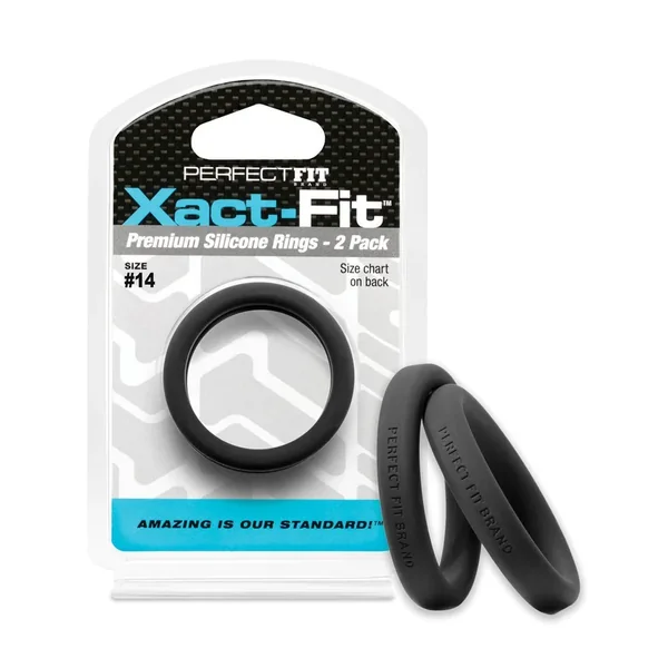 Perfect Fit Xact Fit #14 – Black Pack of 2