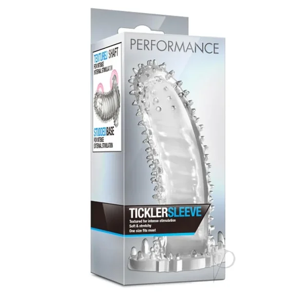 Performance Tickler Penis Sleeve Clear 5.5 Inch
