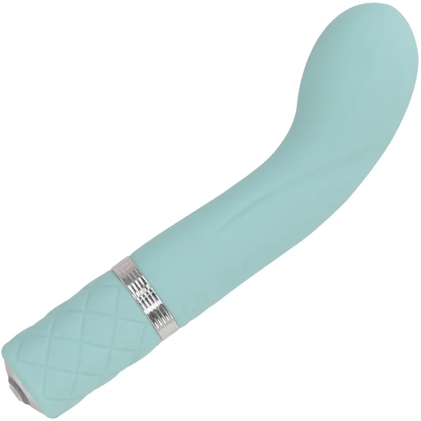 Pillow Talk Racy Silicone Rechargeable G-Spot Vibrator - Teal