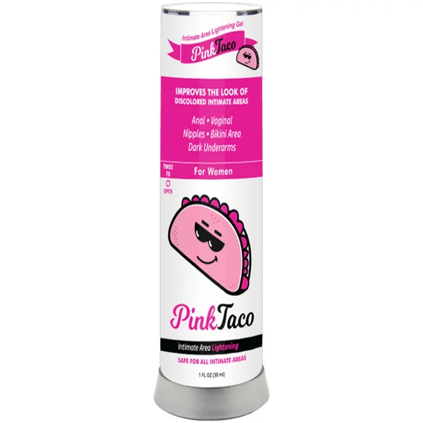 Pink Taco Intimate Area Lightening Gel 1 Oz Bottle