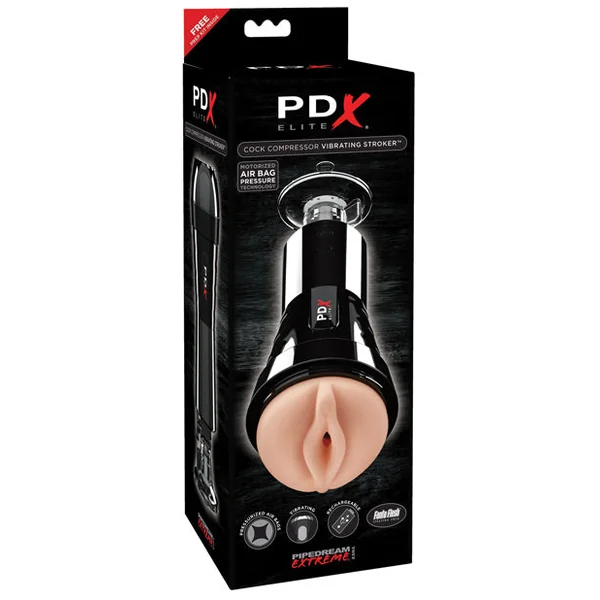 Pipedream Extreme Elite Cock Compressor Vibrating Stroker