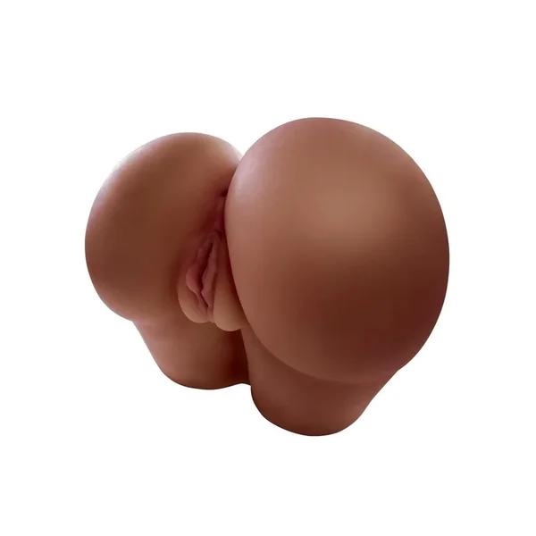 Pipedream Extreme Toyz Fuck Me Silly Bubble Butt Masturbator – Pussy and Ass – Chocolate