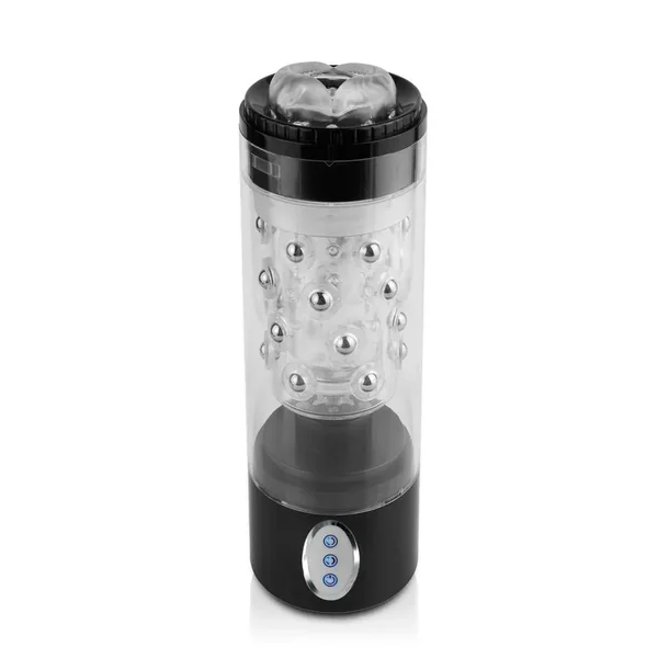 Pipedream Extreme Toyz Roto-Bator Ass Masturbator – Butt – Clear/Black