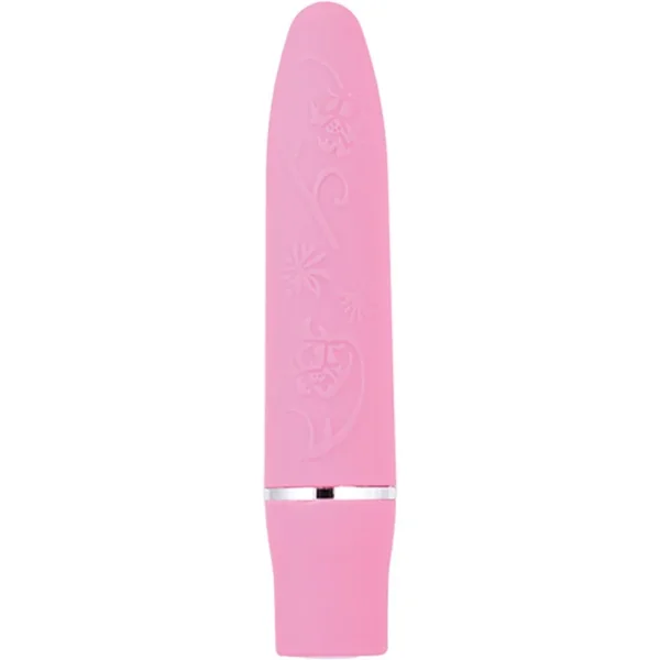 Play With Me Bliss Mini Vibrator Waterproof Rose 4 Inch