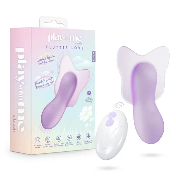 Play With Me Flutter Love Vibrator by Blush
