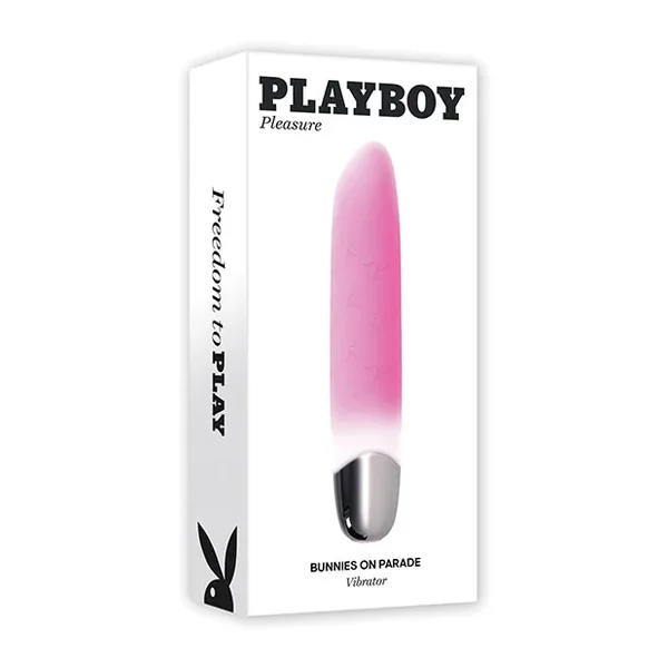 Playboy Pleasure Bunnies on Parade Bullet Vibe – Pink/White