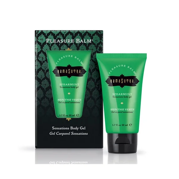 Pleasure Balm Sensations Body Gel - Spearmint - 1.7 Fl. Oz.