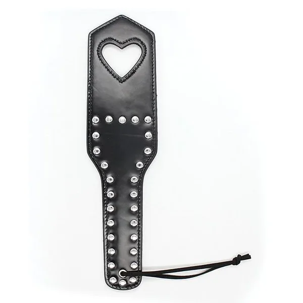 Plesur Cut-Out Heart Paddle with Studs
