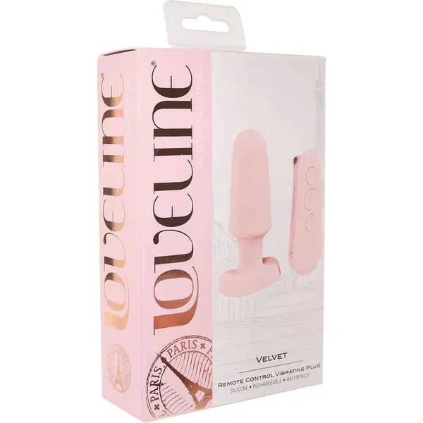 Plug Anal à Distance - Loveline Velvet | Precision, Pleasure & Elegance