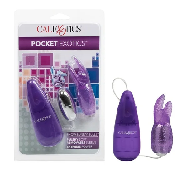 Pocket Exotics Snow Bunny Bullet - Purple